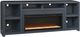 aspenhome® Taylor Malta Blue 84" Fireplace Console-1