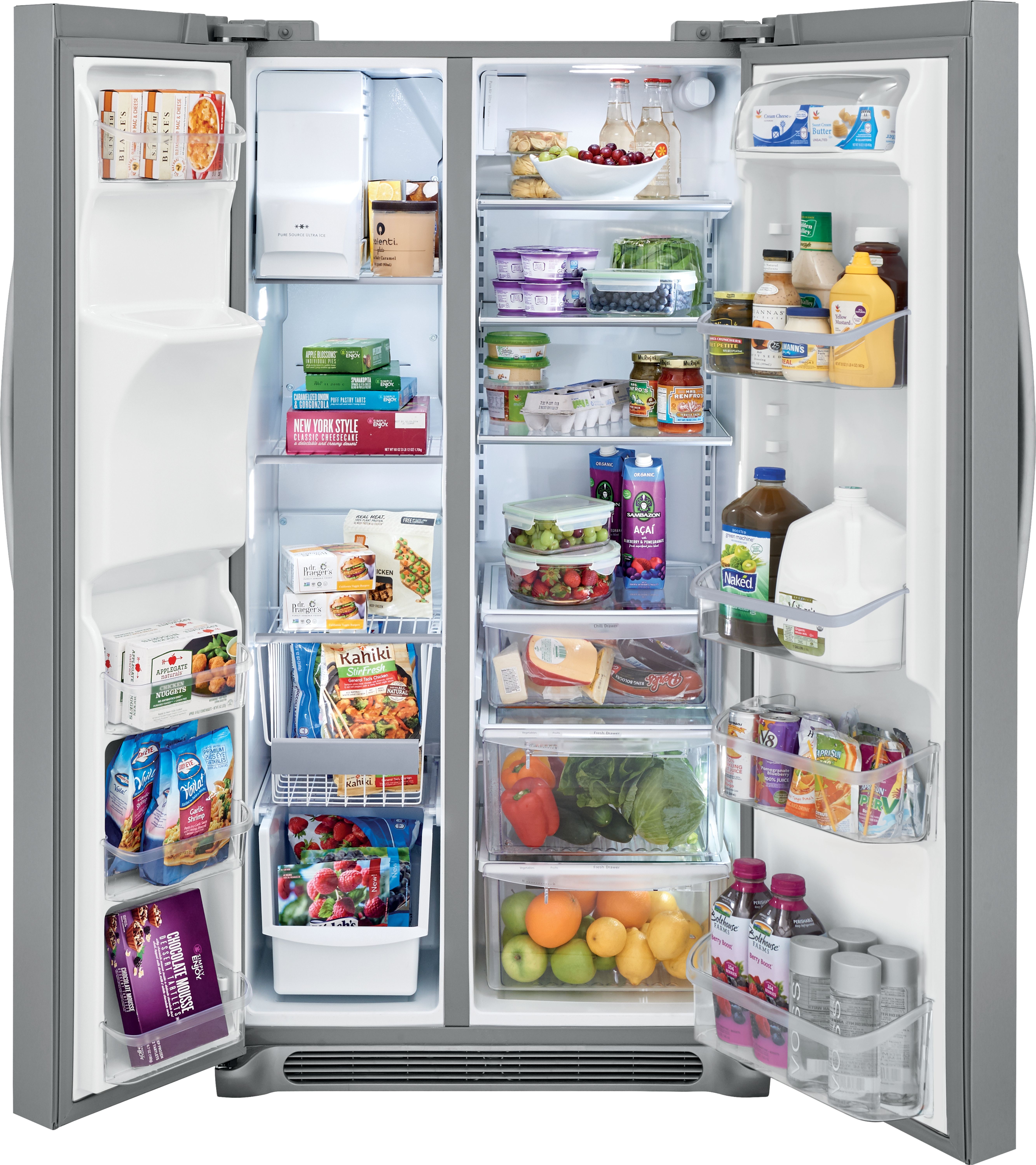 Frigidaire Gallery 22.2 cu. ft. Side-by-Side Refrigerator with SpaceWise Organization System - Thumbnail 3