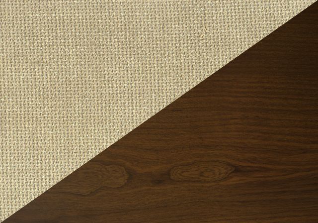 Monarch Specialties Inc. 2-Piece Sand 32" Dining Chair Set with Brown Walnut Frame-3
