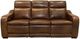 BarcaLounger® Grady Lexington Cocoa Power Reclining Sofa with Power Headrest and Lumbar-3