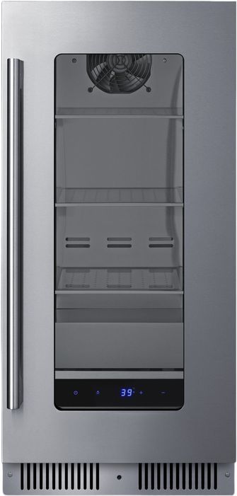 Summit® 1.9 Cu. Ft. Glass Built-In Beverage Center