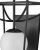 Currey & Company Rochefort Black/White Small Wall Sconce-3