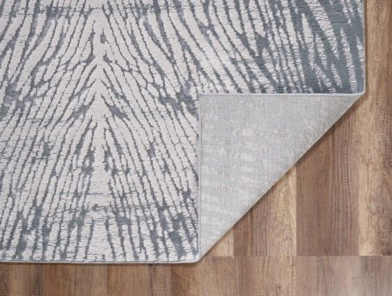 KAS Rugs Luna Birch Platinum 5'x8' Area Rug-3