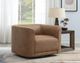 Emerald Home Whirlaway Saddle Brown Swivel Accent Chair-1