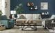 Cozy Life Branch Beige Sofa with Pillows-1