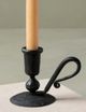 Magnolia Home by Joanna Gaines Black Wright Taper Holder with Handle-0