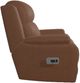 La-Z-Boy® Dorian Mocha Leather Power Wall Recliner with Headrest and Lumbar-3