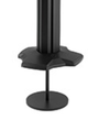Chief® Kontour™ Black K3 Grommet Mounted 1 x 2 Array Mount-1