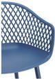 Moe's Home Collection Piazza Blue-M2 Outdoor Chair-4