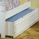 American Woodcrafters 6510 Cottage Traditions Clean White Trundle Unit-1