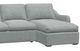 Palliser® Furniture Customizable Madison Sleep Modern English Arm 2-Piece Double Sleeper Chaise Sectional-1