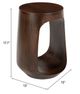Zuo® Modern Okno Walnut Side Table-1