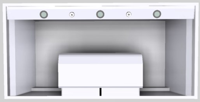Vent-A-Hood® Designer Series 48" White Wall Mounted Range Hood-4