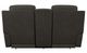 La-Z-Boy® Emmons Pewter Leather Power Reclining Loveseat with Console and Headrest-4