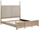 Liberty Furniture Proximity Place Barley/Barley Buff California King Poster Bed-0