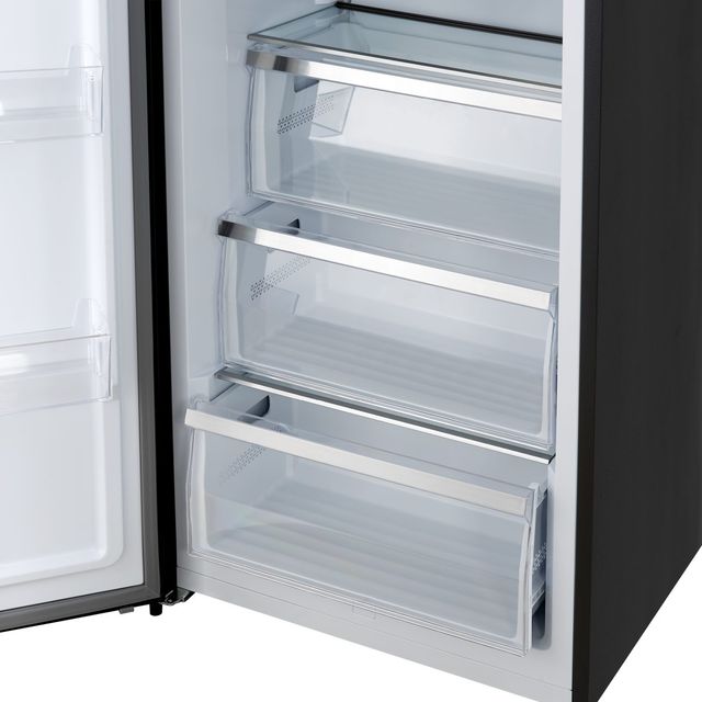 FORNO® Maderno Espresso 60" 27.2 Cu. Ft. Black Convertible Built-In Side-by-Side Refrigerator/Freezer-3
