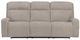 Parker House® Traxton Jasper Taupe Power Reclining Sofa with Zero Gravity-4