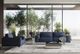 VIG Furniture Coronelli Collezioni Soho Blue Sofa-1