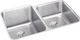 Elkay Lustertone® Classic Lustrous Satin 31-1/4" x 20-1/2" x 4-3/8" Double Bowl Undermount ADA Sink with Perfect Drain®-0
