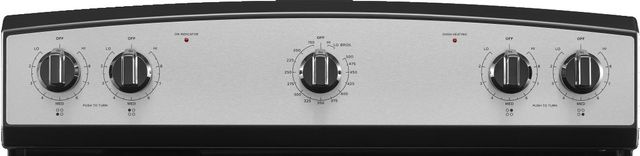 Amana® 30" Stainless Steel Freestanding Electric Range-5