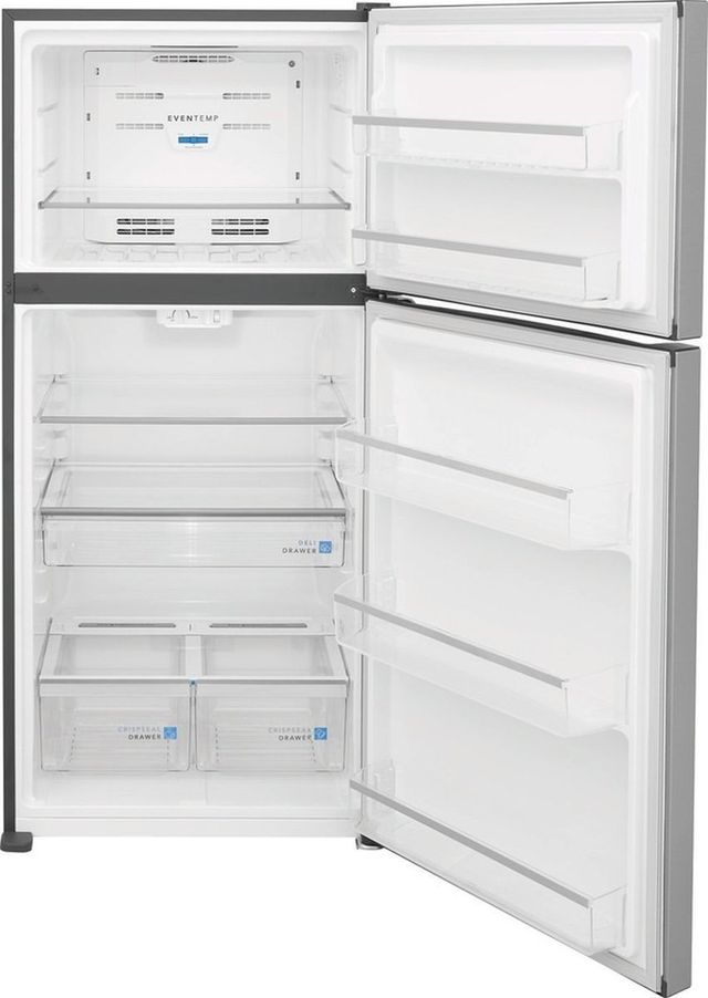 Frigidaire® 30" 20 Cu. Ft. Smudge-Proof® Stainless Steel Garage Ready Top Freezer Refrigerator -2