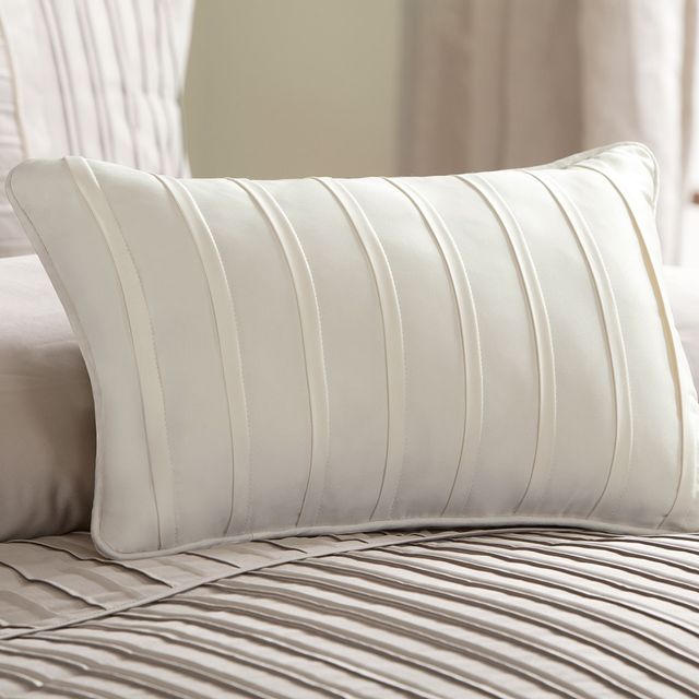 Olliix by Madison Park Trinity 7 Piece Taupe California King Comforter Set-3