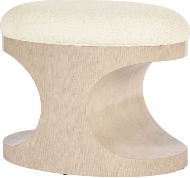 Hooker® Furniture Westwood Limestone/Tillson Cloud Bench-2