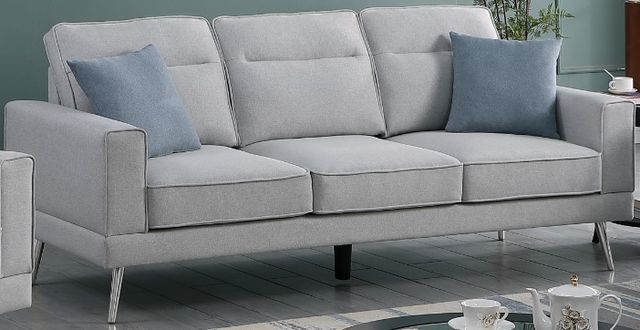 New Classic® Home Furnishings Brentwood Gray Sofa-0