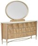 Michael Amini® Villa Cherie Caramel Dresser and Mirror-0