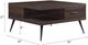 ACME Furniture Harel Walnut Coffee Table-2