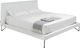Natuzzi Editions Customizable Kartun King Upholstered Panel Bed-0