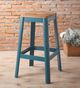 ACME Furniture Jacotte Natural/Teal Bar Stool-1