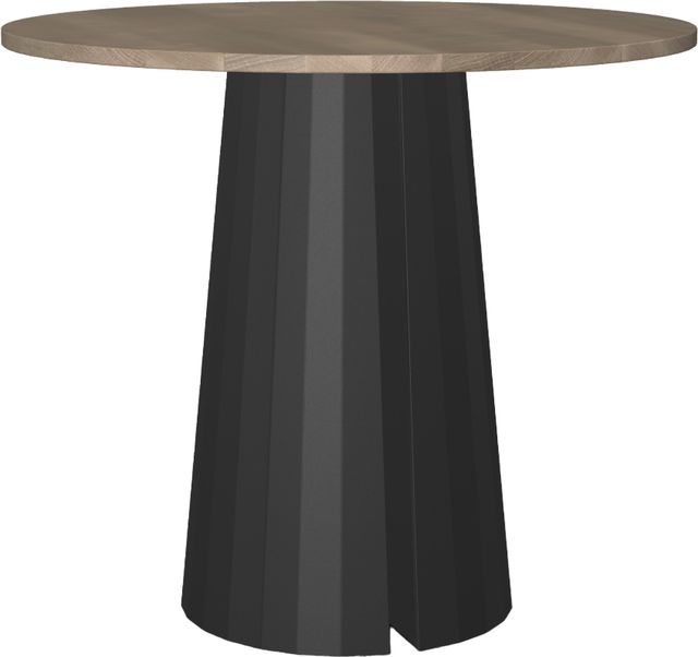 Amisco Gemma Solid Birch Bar Round Table-0