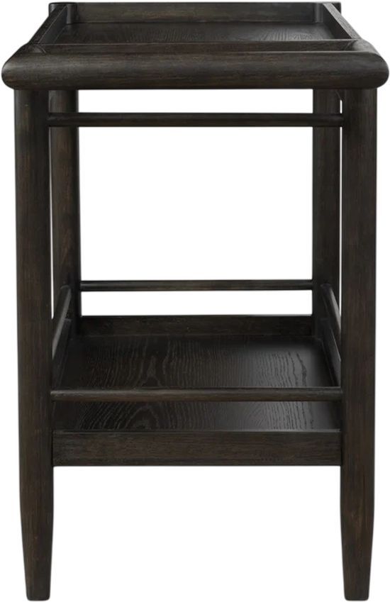 Modus Furniture Rockport Yin Rolling Bar Cart-4