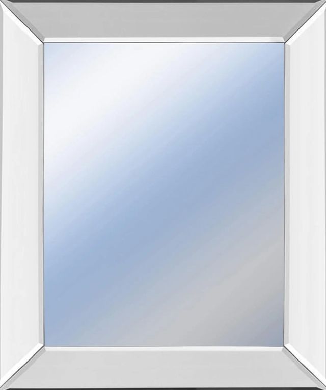 Classy Art Chrome Decorative Framed Wall Mirror-0