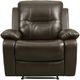 Elements International Dylan Tucson Brown Power Motion Recliner-1