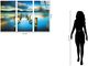 Classy Living Vibrant Serene Reflection Wall Art-2