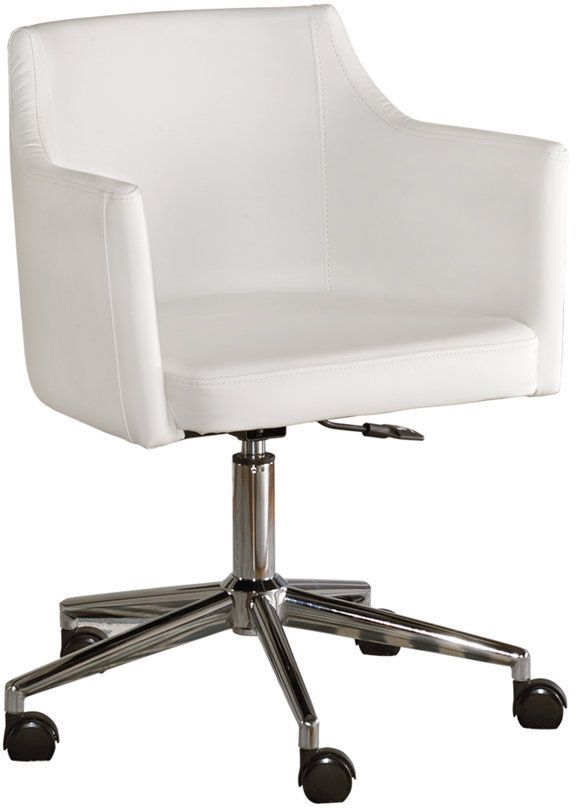 Signature Design by Ashley® Baraga White 2-Piece Home Office Desk Set-2