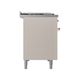 Ilve® Nostalgie II Series 48" Antique White Pro Style Dual Fuel Range-3