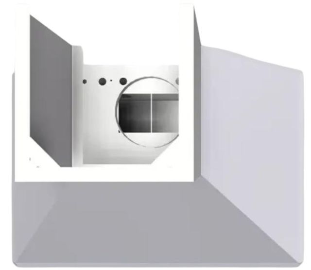 Vent-A-Hood® 42" White Wall Hood-2