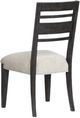 Magnussen Home® Plum Creek Elite Dove/Ravenwood Black Dining Side Chair-5