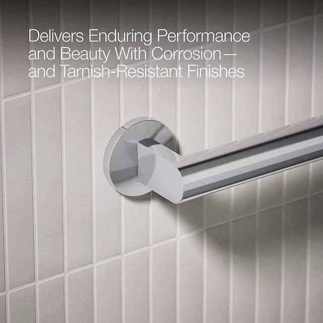 KOHLER® Components™ Polished Chrome 36" Grab Bar-4