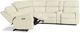 Flexsteel® Rio White Power Reclining Sectional-0