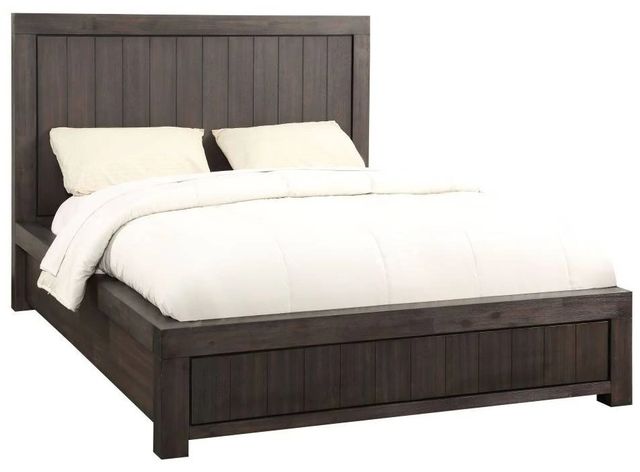 Modus Furniture Heath Basalt Gray King Platform Bed-0