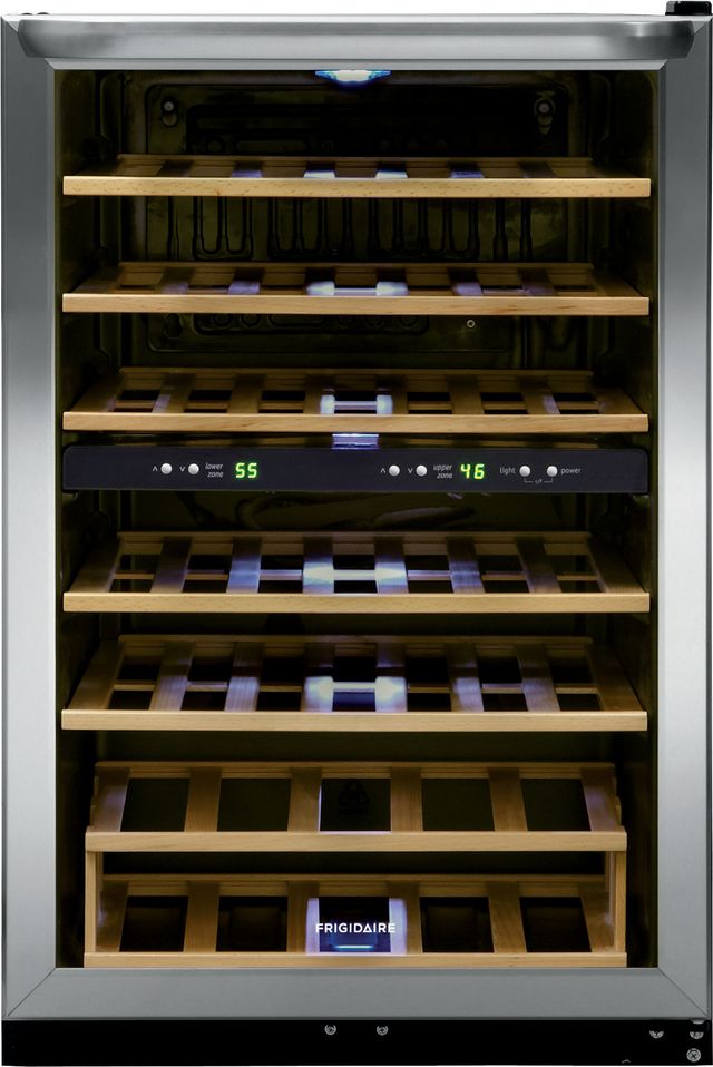 Frigidaire® 4.4 Cu. Ft. Stainless Steel Wine Cooler -0