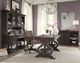 Magnussen Home® Bellamy Peppercorn Upholstered Swivel Chair-3