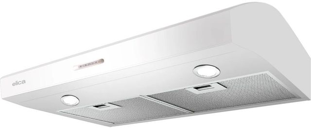 Elica Comfort Series Allasio 30" White Under Cabinet Range Hood-0