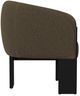 Elements International Modern Brushed Espresso/Joy Cocoa Chair-3