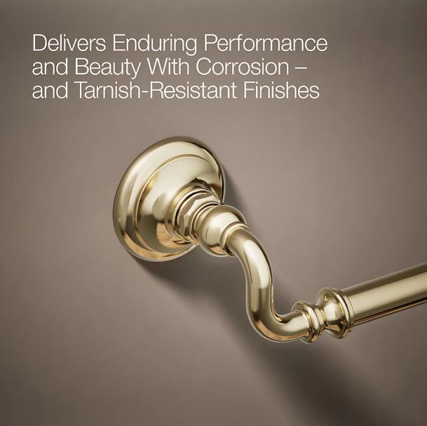 KOHLER® Artifacts® Vibrant French Gold 30" Towel Bar-4