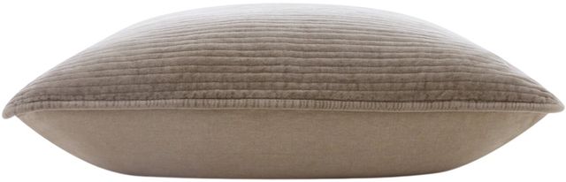 HiEnd Accents Stonewashed Taupe Cotton Euro Sham-2